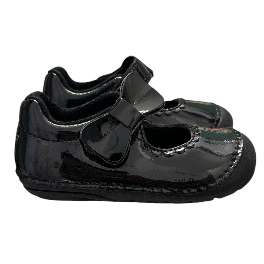 Stride Rite Makayla Black Patent Leather Mary Jane Size 4.5